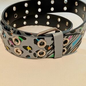 Multicolor Studded Belt